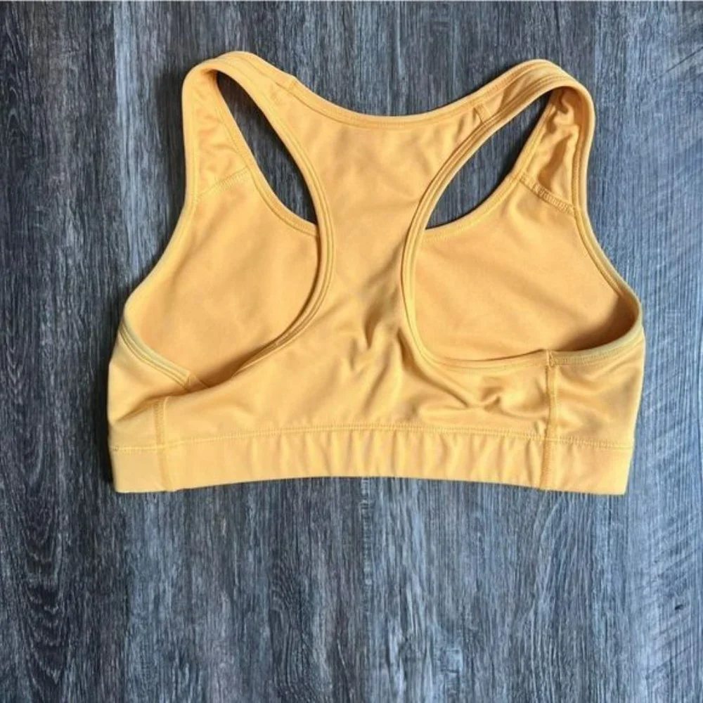 Nike neon orange sports bra - size small
